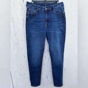 Aeropostale Women's Dark Blue Skinny Jeans